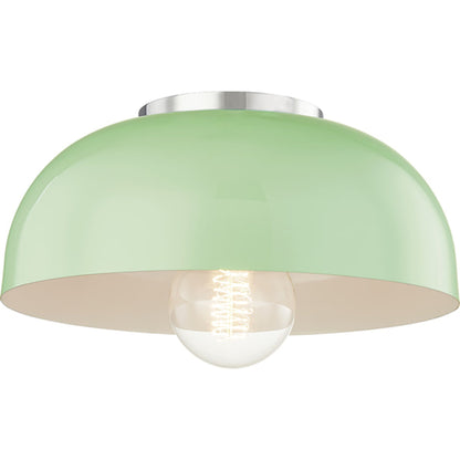 Avery Semi Flush by Mitzi. Made from steel in a modern style.