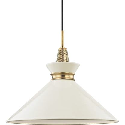 Kiki Pendant by Mitzi. Made from steel in a transitional style.