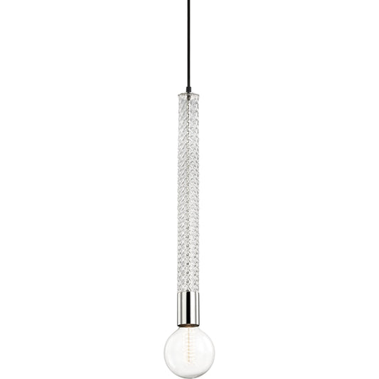 Pippin Pendant by Mitzi. Made from steel in a modern style.