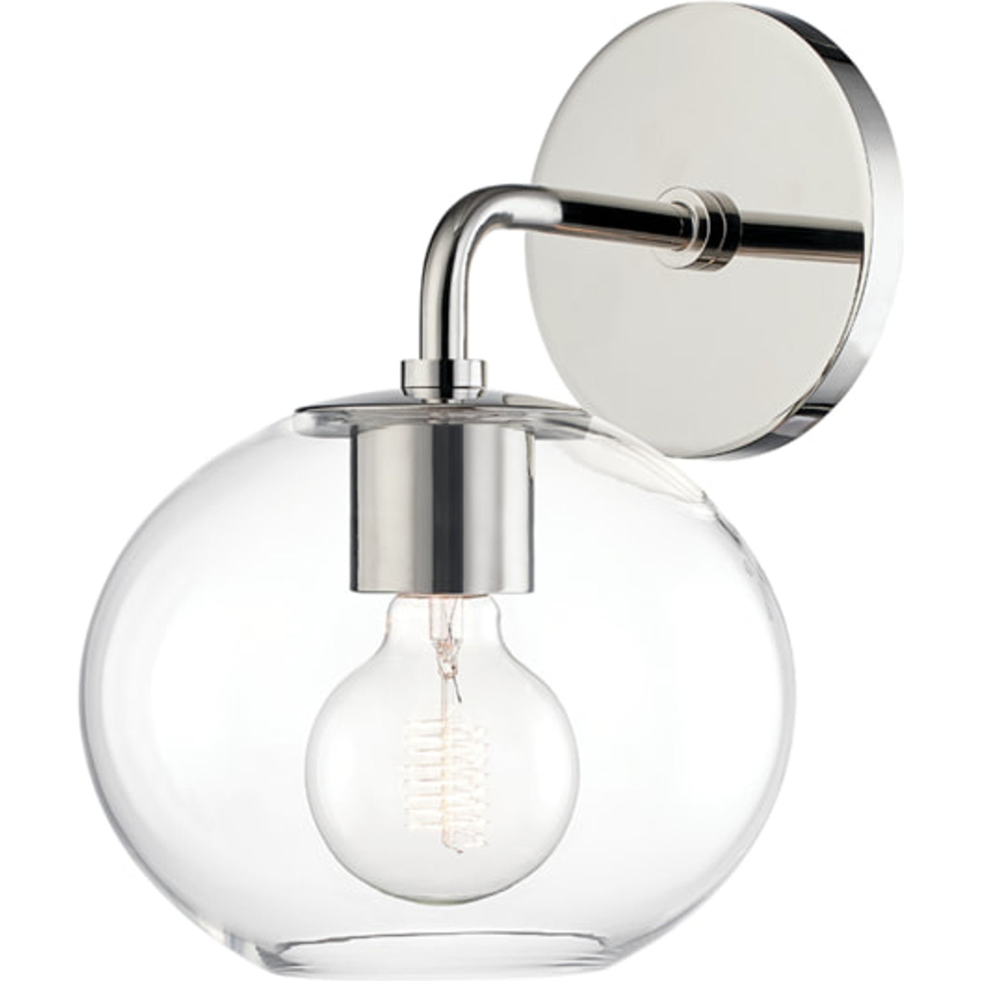 Margot Wall Sconce by Mitzi. Made from steel in a modern style.