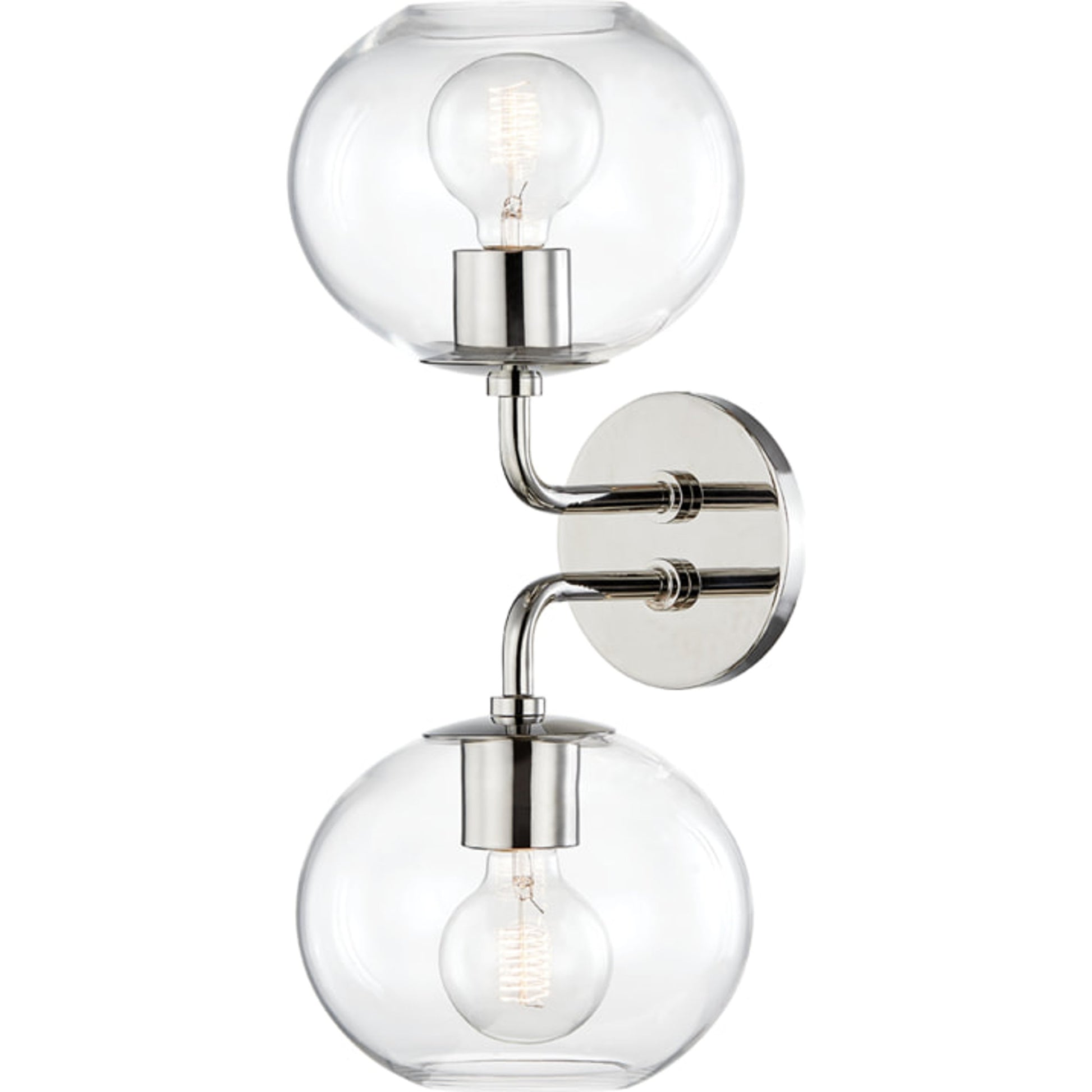 Margot Wall Sconce by Mitzi. Made from steel in a modern style.