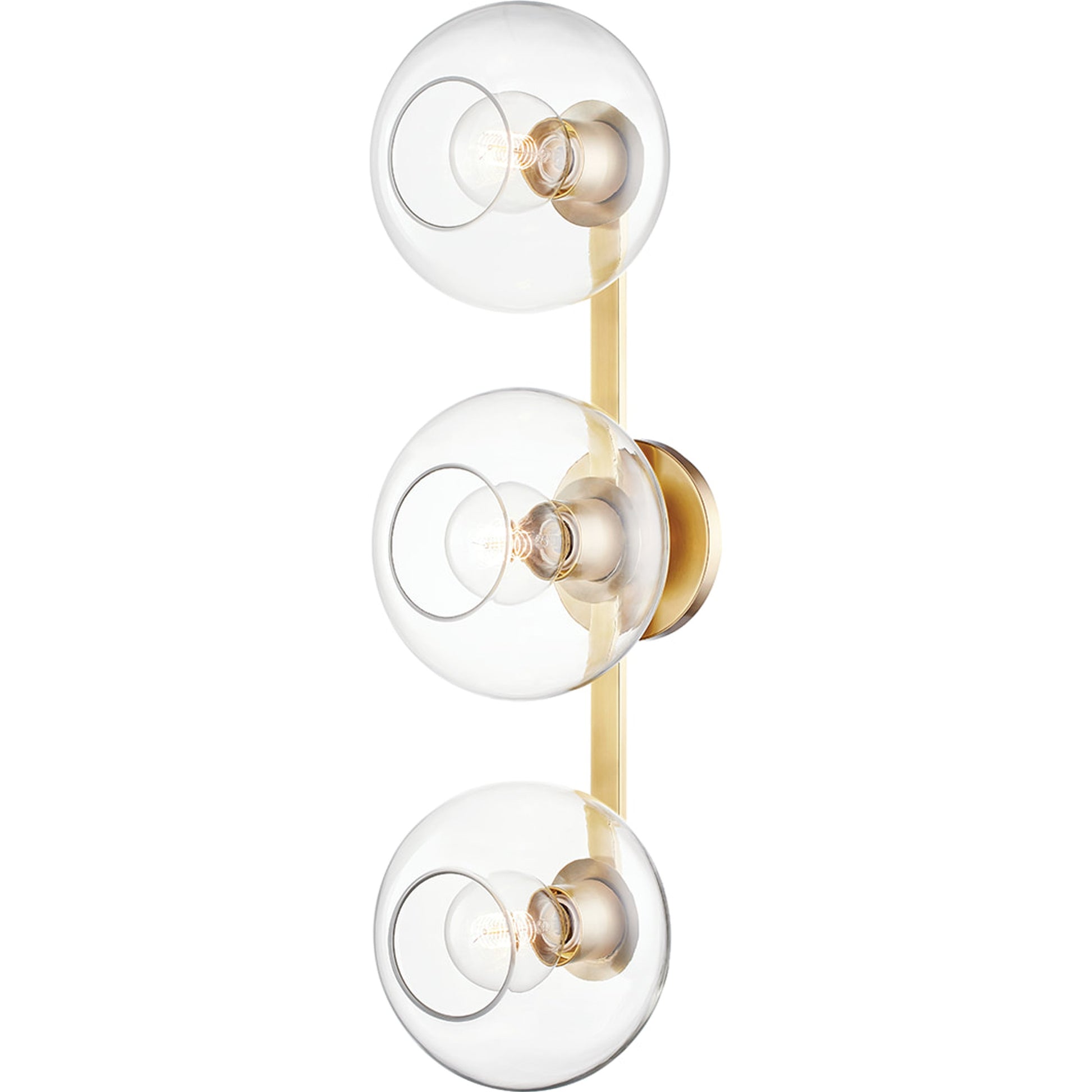 Margot Wall Sconce by Mitzi. Made from steel in a modern style.