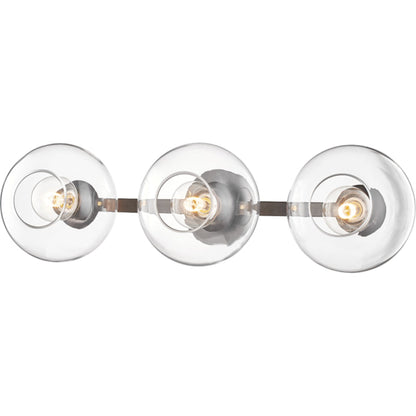 Margot Wall Sconce by Mitzi. Made from steel in a modern style.