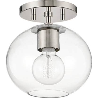 Margot Semi Flush by Mitzi. Made from steel in a modern style.
