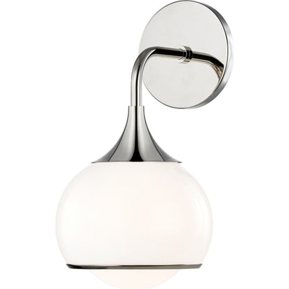 Reese Wall Sconce by Mitzi. Made from steel in a modern style.