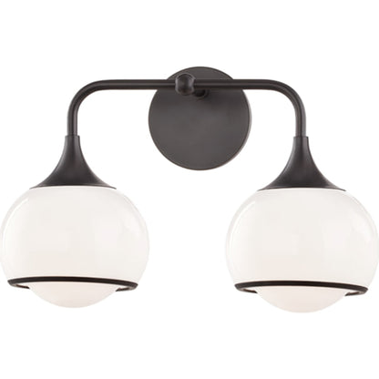 Reese Wall Sconce by Mitzi. Made from steel in a modern style.