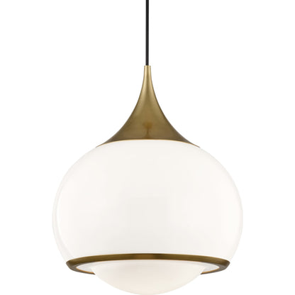 Reese Pendant by Mitzi. Made from steel in a modern style.