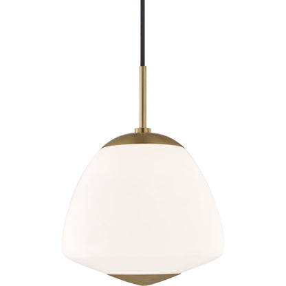 Jane Pendant by Mitzi in old bronze. Made from steel in a modern style.
