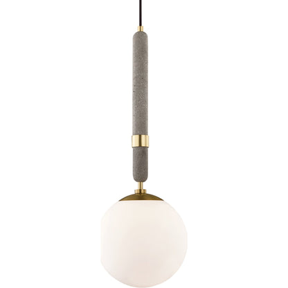 Brielle Pendant by Mitzi. Made from steel in a modern style.