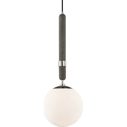 Brielle Pendant by Mitzi. Made from steel in a modern style.