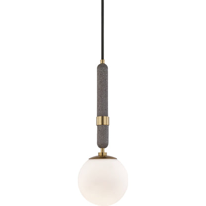 Brielle Pendant by Mitzi. Made from steel in a modern style.