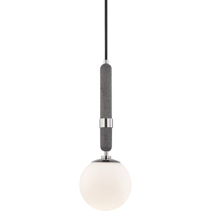 Brielle Pendant by Mitzi. Made from steel in a modern style.