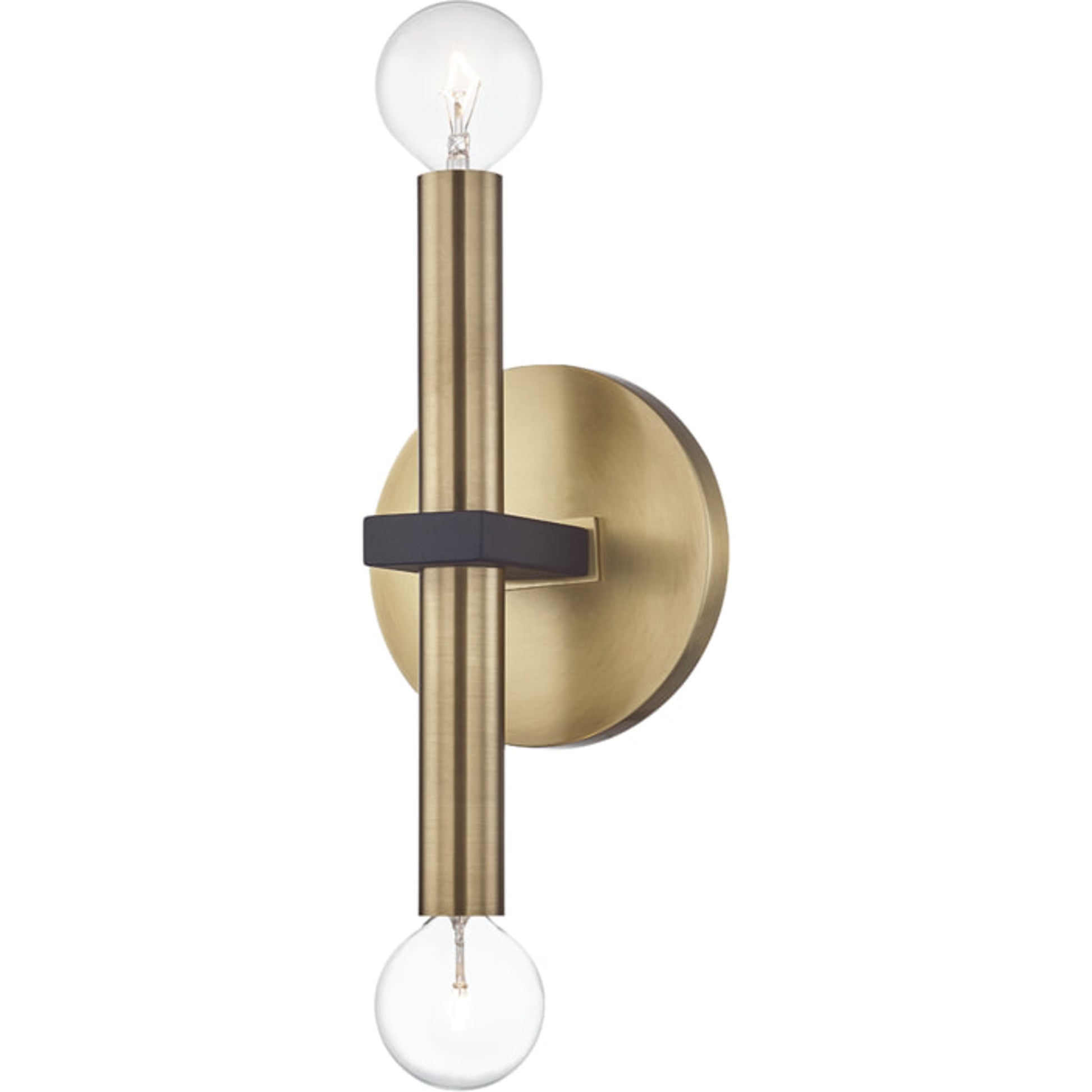 Colette Wall Sconce by Mitzi. Made from steel in a modern style.