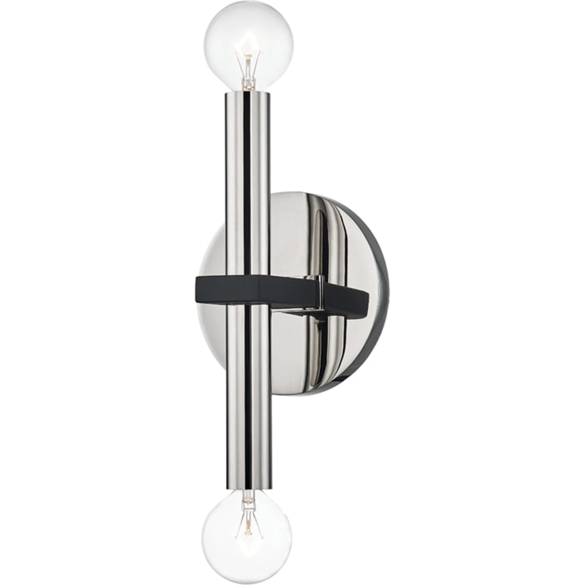 Colette Wall Sconce by Mitzi. Made from steel in a modern style.