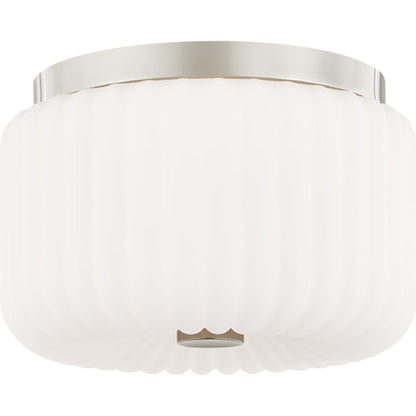 Lydia Flush Mount by Mitzi. Made from steel in a transitional style.