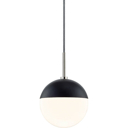 Renee Pendant by Mitzi. Made from steel in a modern style.