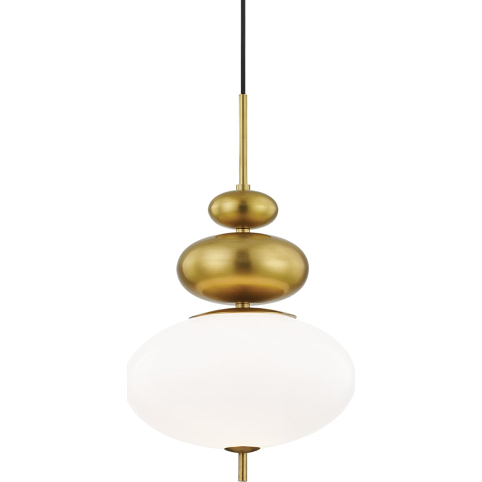 Elsie Pendant by Mitzi. Made from steel in a transitional style.