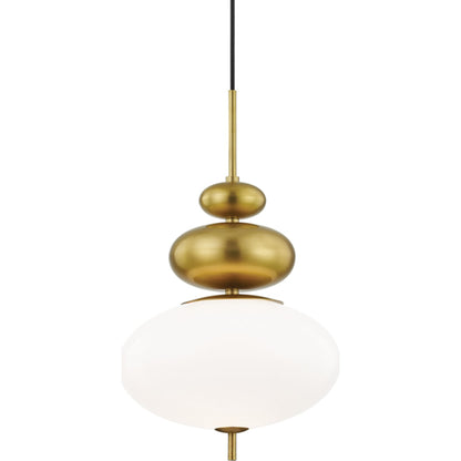 Elsie Pendant by Mitzi. Made from steel in a transitional style.