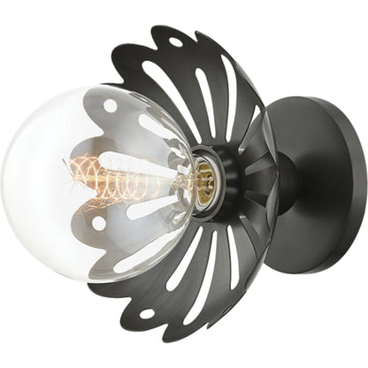 Alyssa Wall Sconce by Mitzi in aged brass. Made from steel in a modern style.