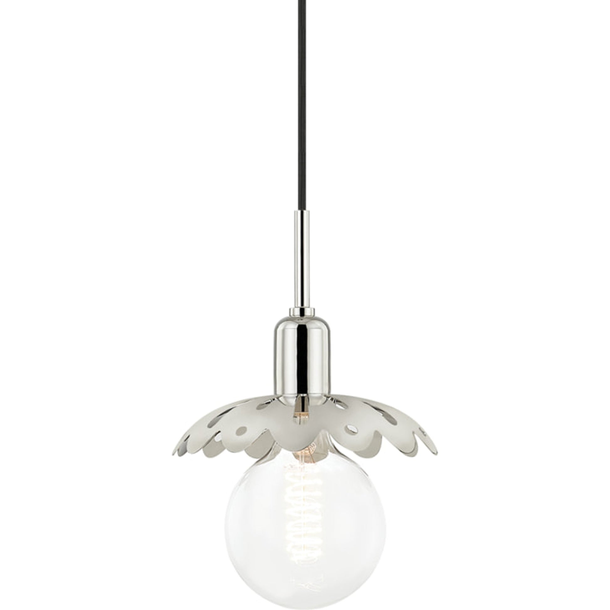 Alyssa Pendant by Mitzi in aged brass. Made from steel in a modern style.