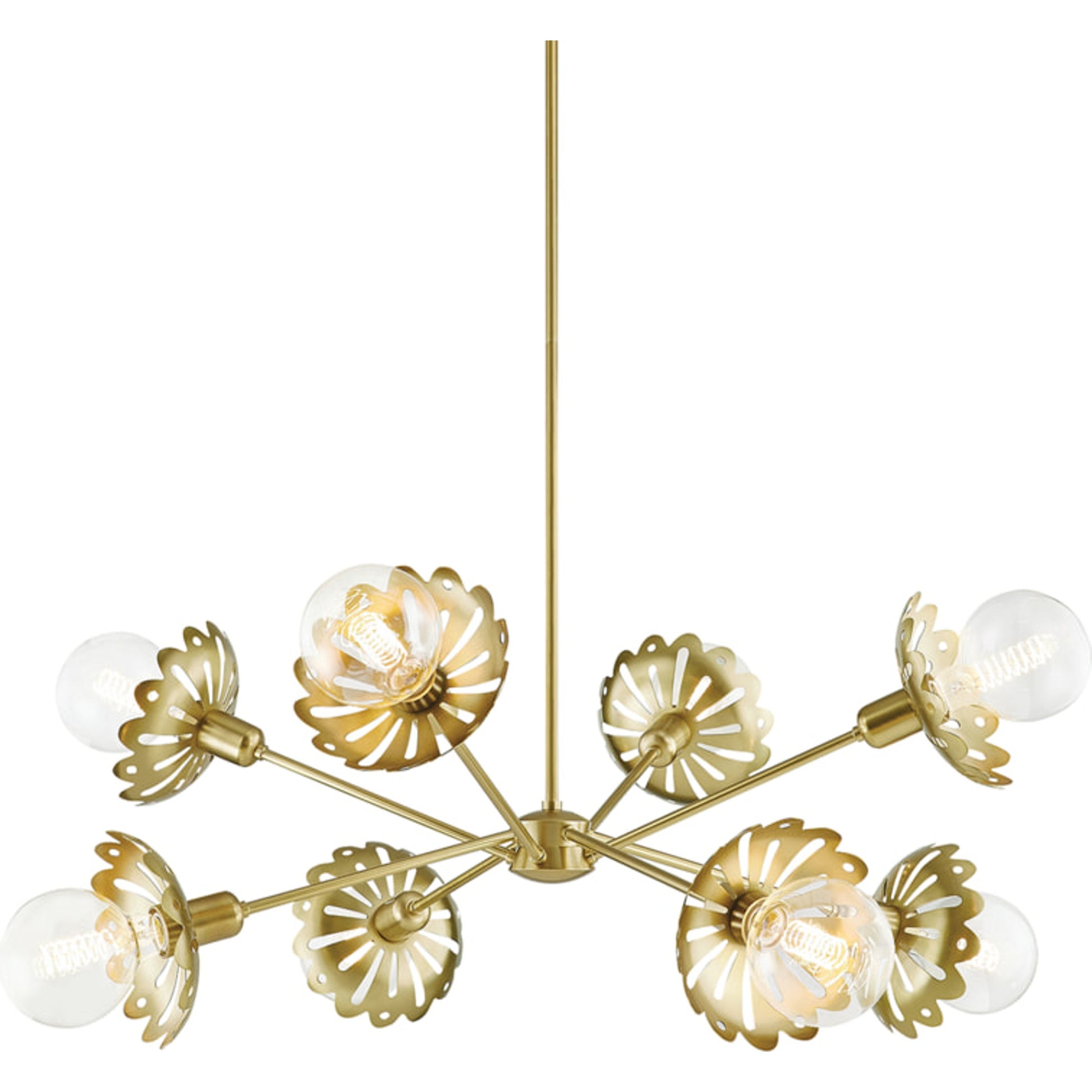 Alexa Chandelier by Mitzi. Made from steel in a modern style.
