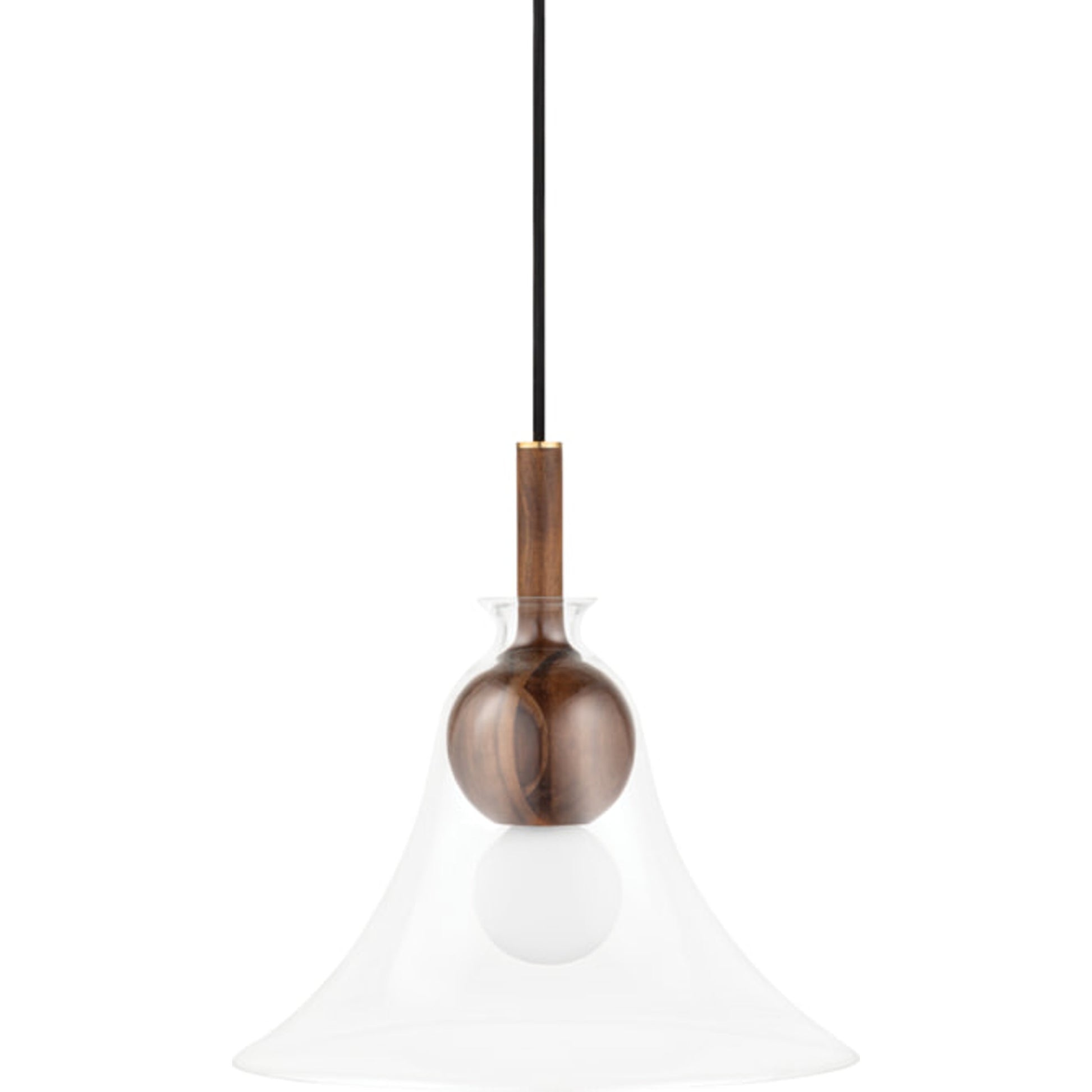 Dani Pendant by Mitzi in aged brass. Made from steel in a modern style.