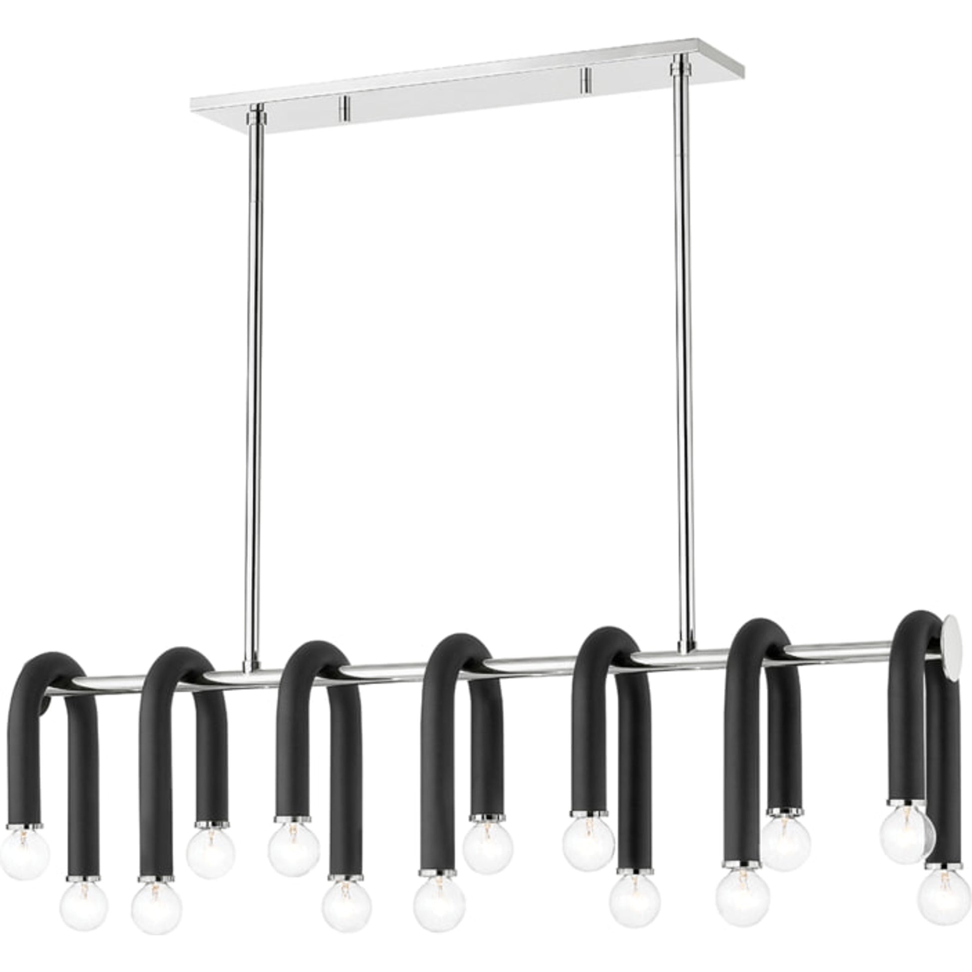 Whit Island Light by Mitzi. Made from steel in a modern style.