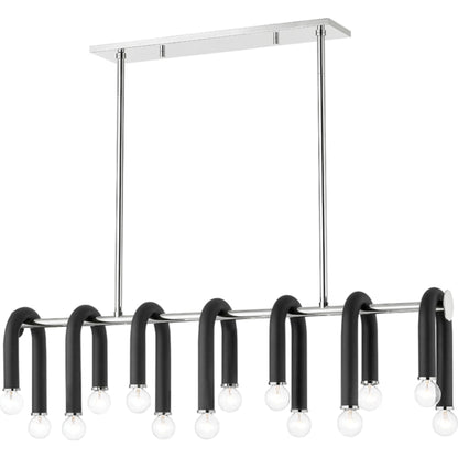 Whit Island Light by Mitzi. Made from steel in a modern style.