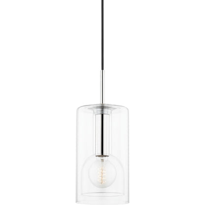 Belinda Pendant by Mitzi. Made from steel in a modern style.