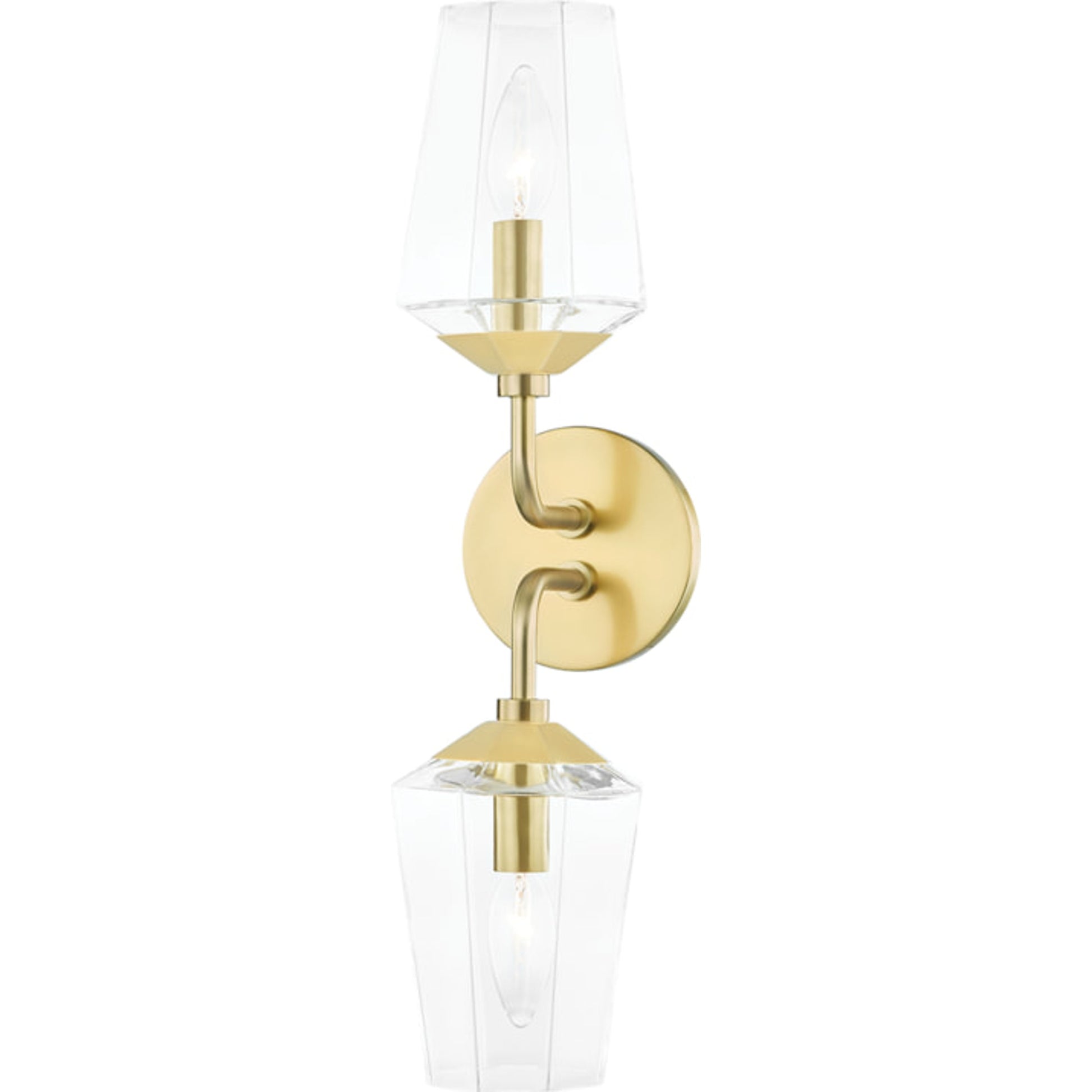 Kayla Bath Bracket by Mitzi. Made from steel in a transitional style.