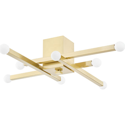 Dona Flush Mount by Mitzi. Made from steel in a modern style.