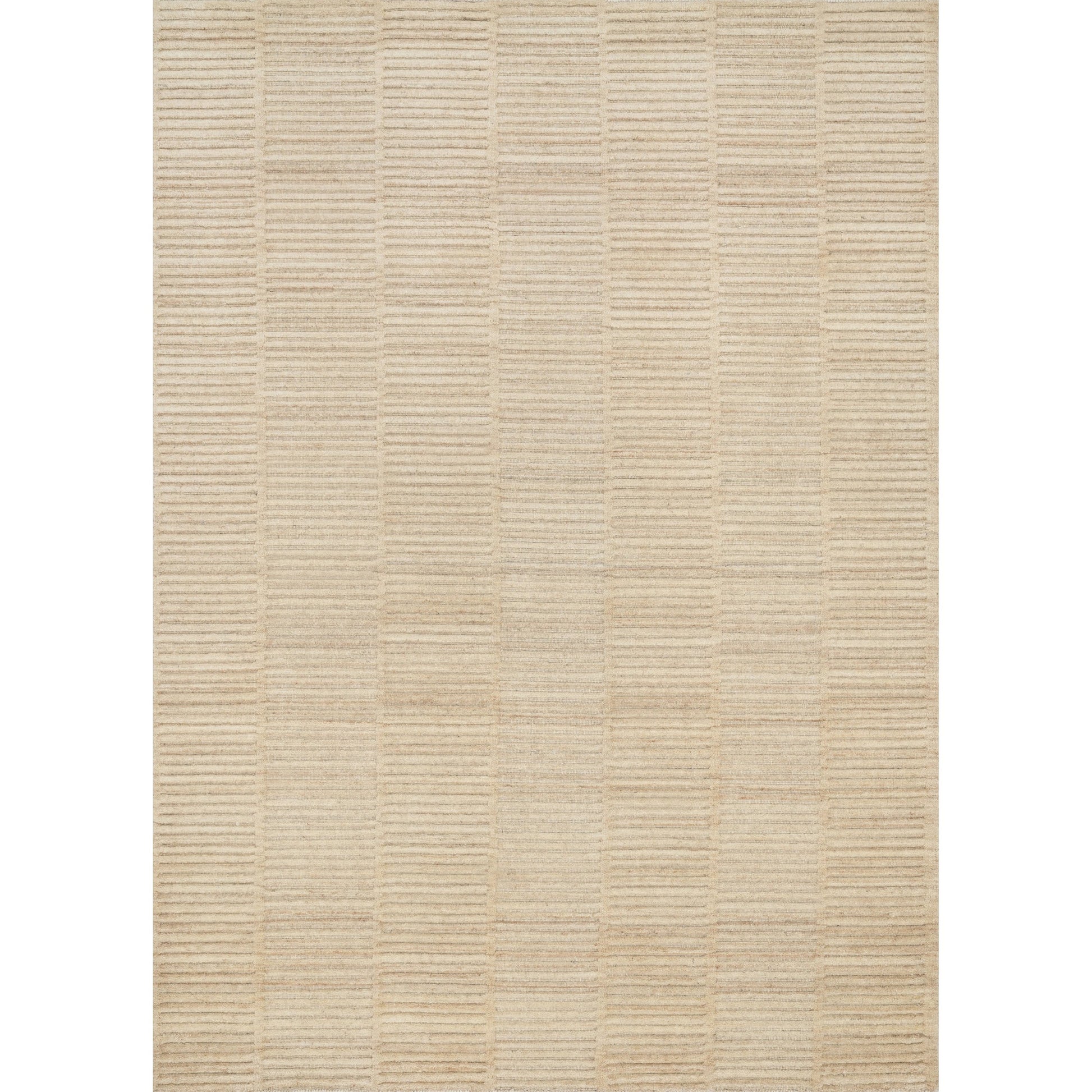 Hadley HD-01 Rug by Loloi in natural. Made from 100% wool in a modern style.