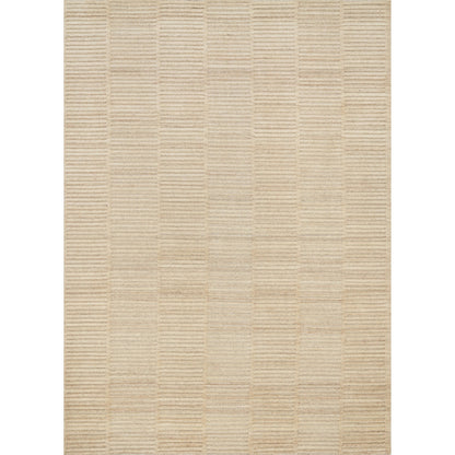 Hadley HD-01 Rug by Loloi in natural. Made from 100% wool in a modern style.