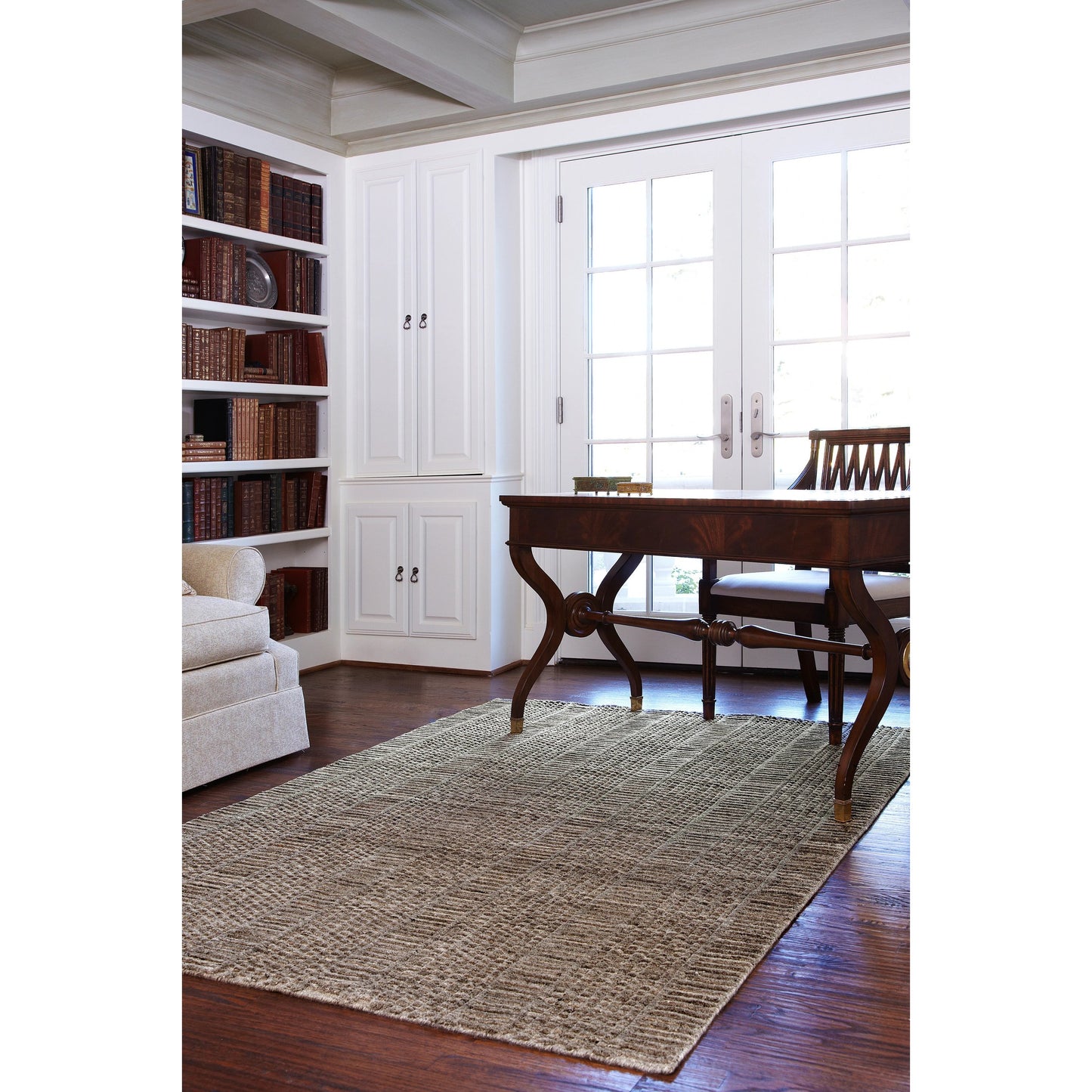 002 42796-19367,42796-19368,SR-360949 | Lifestyle | Hadley HD-03 Rug by Loloi in stone. Made from 100% wool in a modern style.
