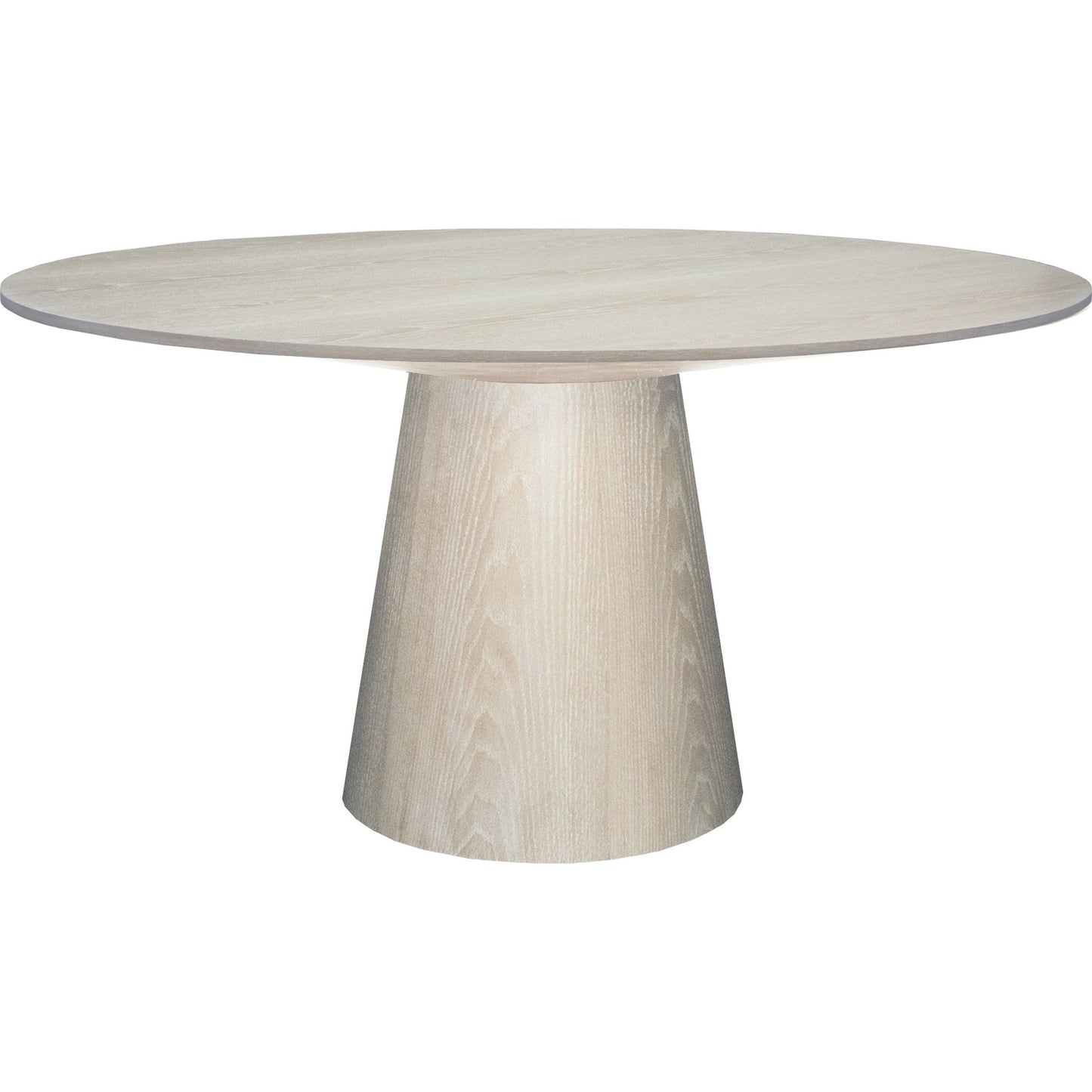 001 S-316443 | Primary Silo | Hamilton Dining Table by Worlds Away in white-washed oak. Made from white-washed oak in a eclectic & global style.