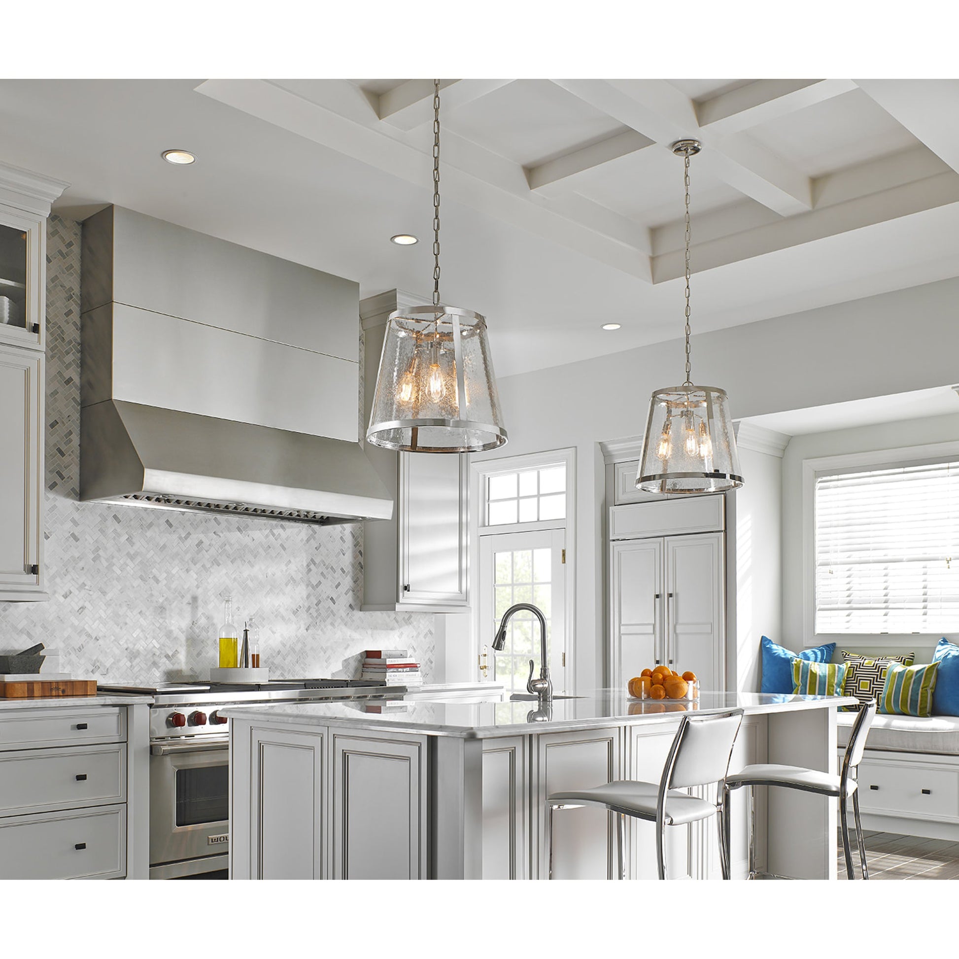 Harrow Pendant by Generation Lighting. Made from steel in a modern style.