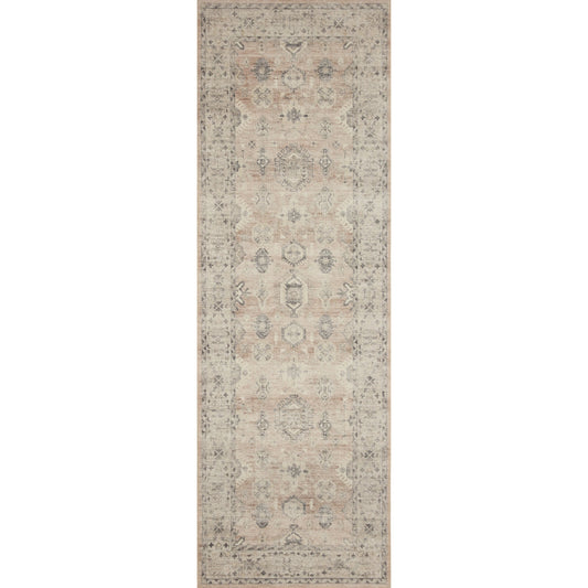 Hathaway HTH-03 Rug by Loloi in java, multi. Made from 100% polyester in a transitional style.