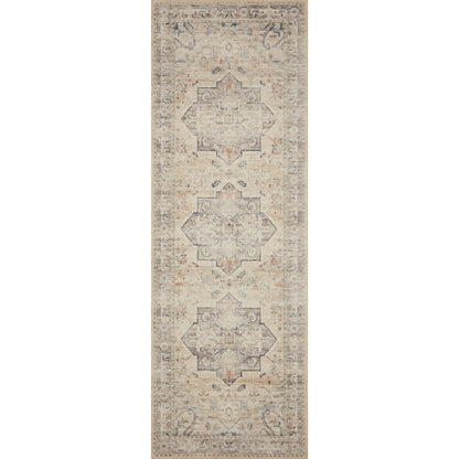 Hathaway HTH-07 Rug by Loloi in multi, ivory. Made from 100% polyester in a rustic style.
