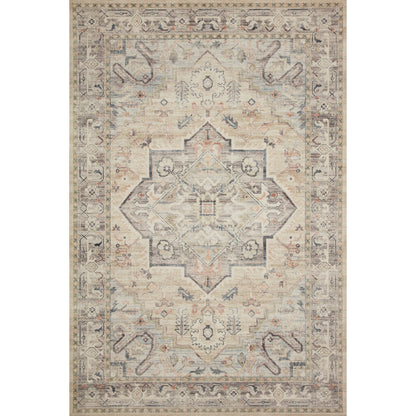 Hathaway HTH-07 Rug by Loloi in multi, ivory. Made from 100% polyester in a rustic style.