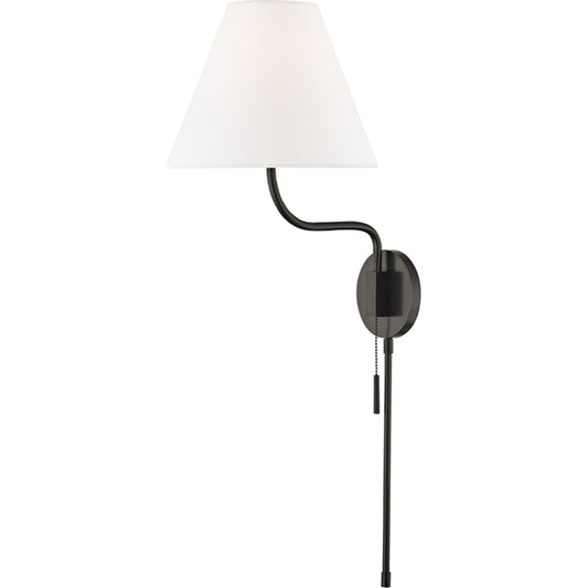 Patti Wall Sconce by Mitzi. Made from steel in a transitional style.