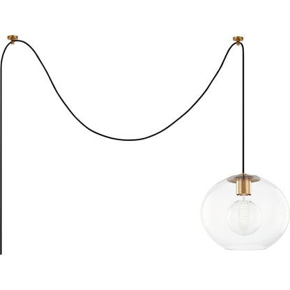 Margot Swag Pendant by Mitzi. Made from steel in a modern style.