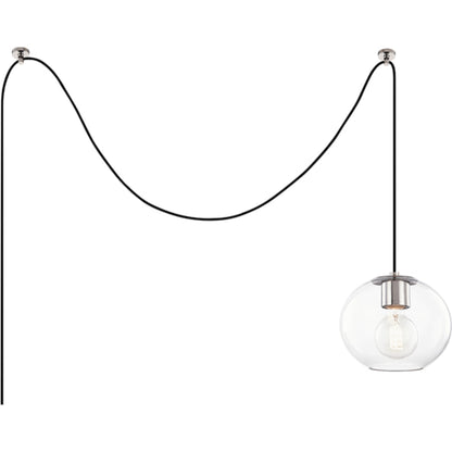 Margot Swag Pendant by Mitzi. Made from steel in a modern style.