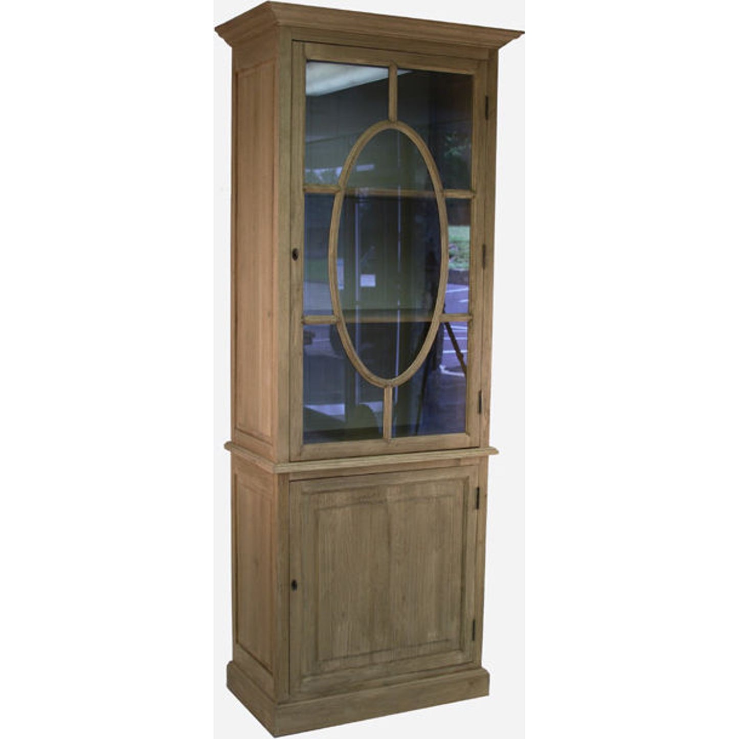 000 S-337155 | Primary Silo | Florence Cabinet by Zentique in natural and natural oak. Made from natural oak in a traditional style.