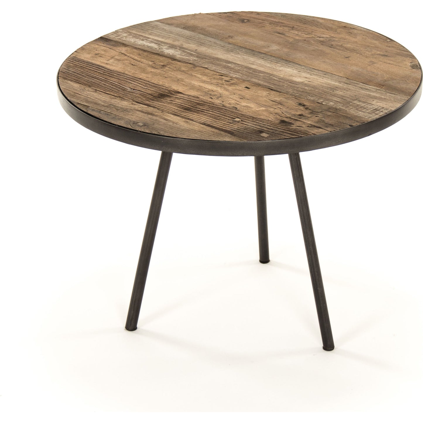 004 S-338326 | Additional Silo | Side Table by Zentique in weathered elm and elm, metal. Made from elm, metal in a modern style.