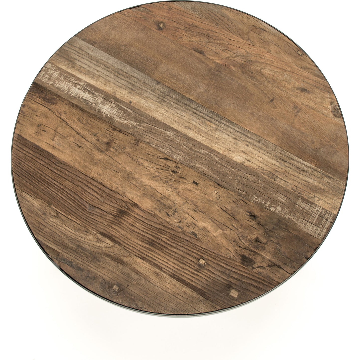 005 S-338326 | Additional Silo | Side Table by Zentique in weathered elm and elm, metal. Made from elm, metal in a modern style.