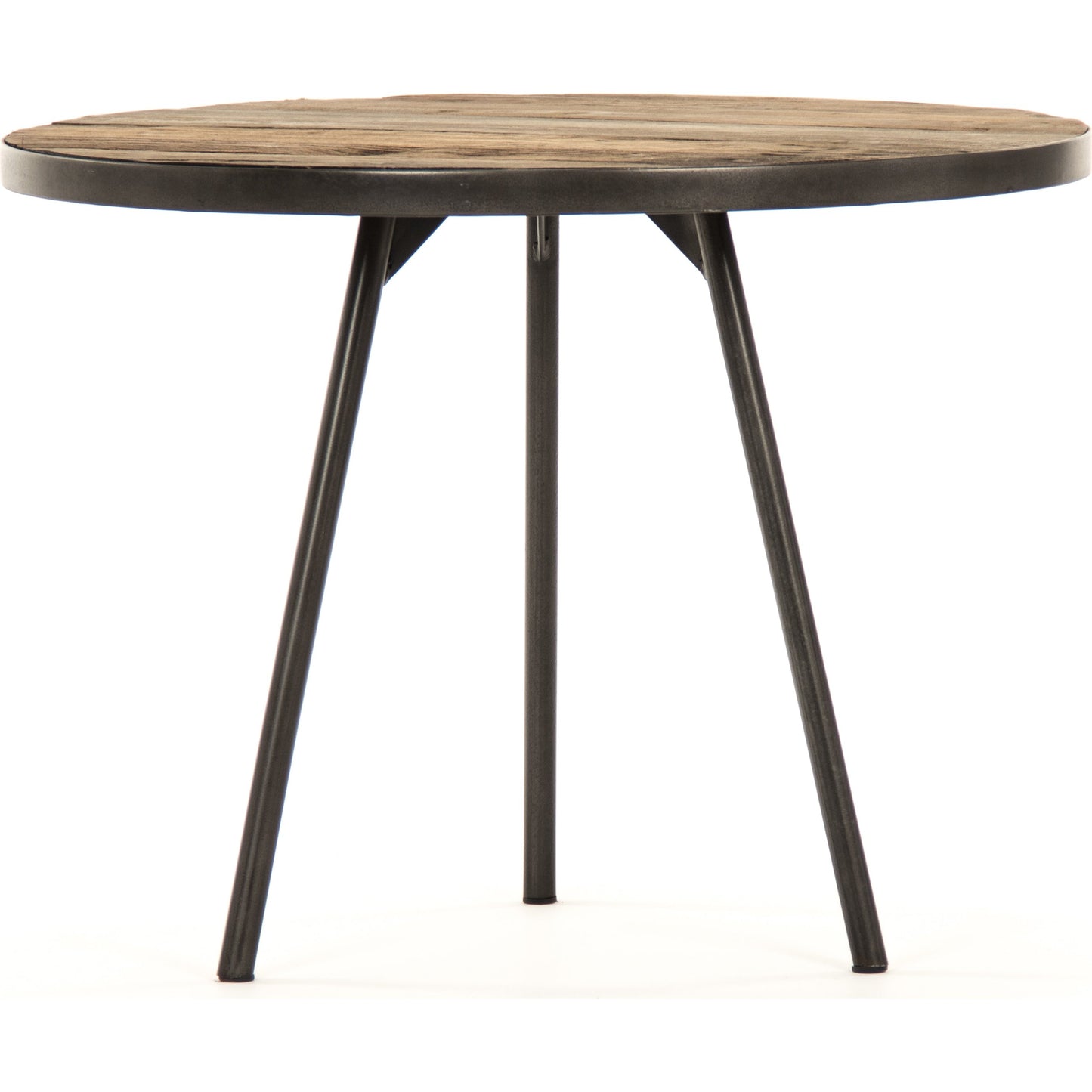 010 S-338326 | Additional Silo | Side Table by Zentique in weathered elm and elm, metal. Made from elm, metal in a modern style.