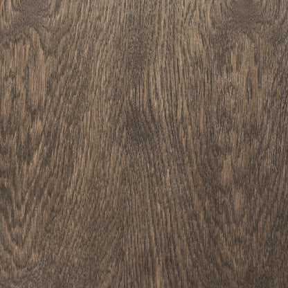 Dining Table by Zentique in dark brown, chrome and oak, steel. Made from oak, steel in a modern style.