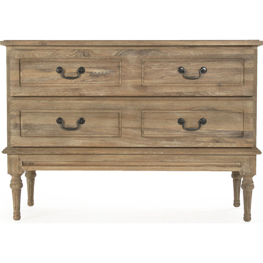 L'angley Chest by Zentique in limed gray oak and limed gray oak. Made from oak in a traditional style.
