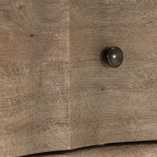 Marbre Dresser by Zentique in limed gray and limed gray oak. Made from oak in a traditional style.