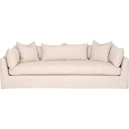 Haven Lounge Slipcover Sofa by Essentials For Living in bisque fabric, espresso. Made from unique in a modern style.